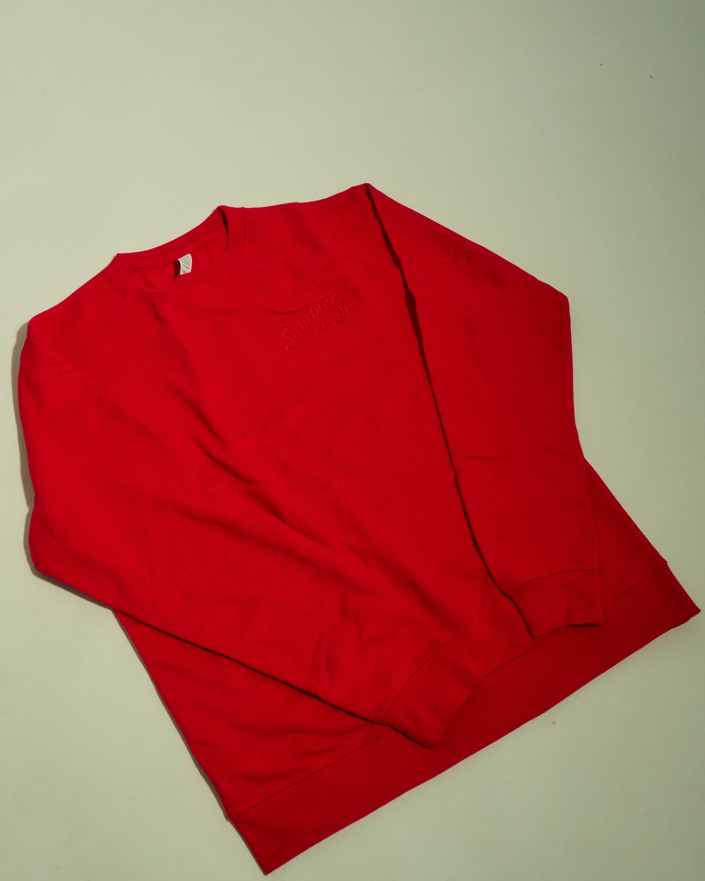 Red on Red Sweatshirt - LARGE - 1 of 1